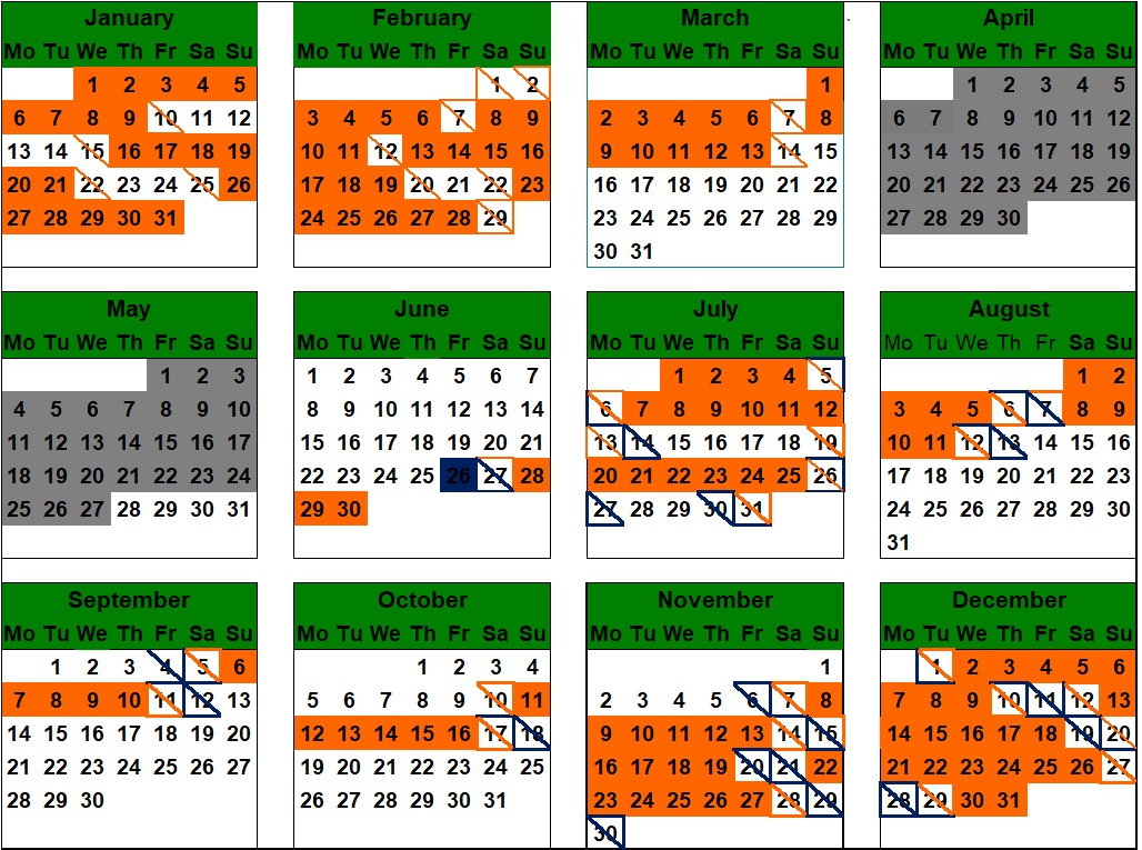 Timeshare Week Schedule 2025 Orlando